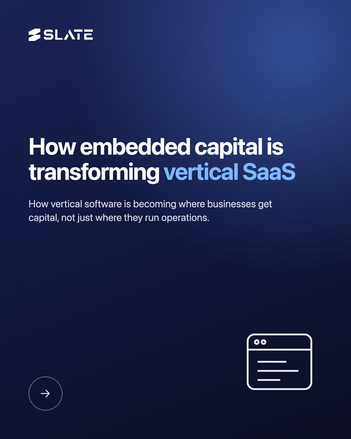 How Embedded Capital Is Transforming Vertical SaaS